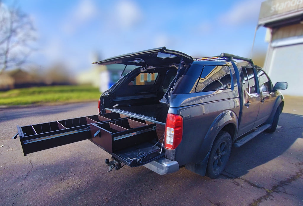 Side by Side Drawer Set (with false floor)