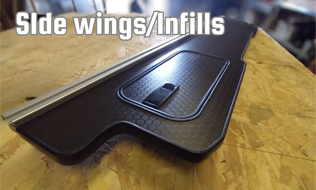 Side infills for Aluminum drawers