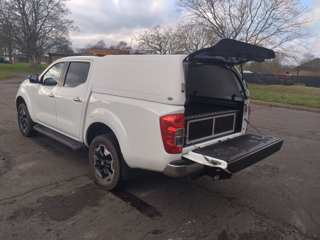 Aluminum framed drawer set (with full false floor)